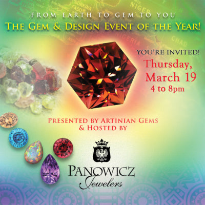 POSTPONED. DATE TBD: Colored Gemstone Show ~ Thurs, March 19